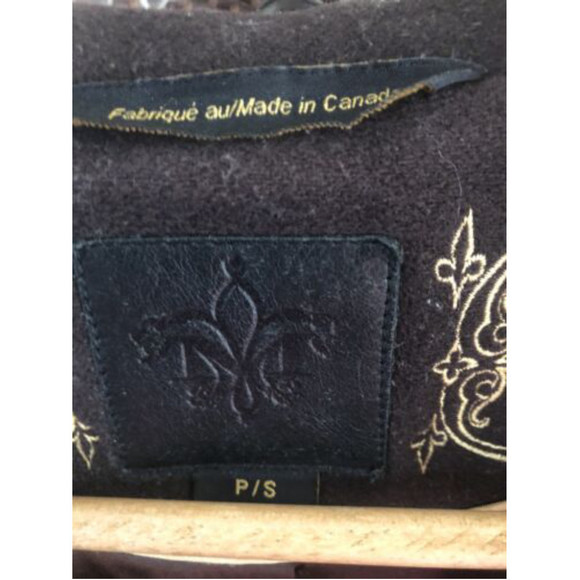 MACKAGE wool coat, chocolate brown, women’s, designer - Picture 3 of 10